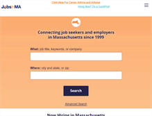 Tablet Screenshot of jobsinma.com